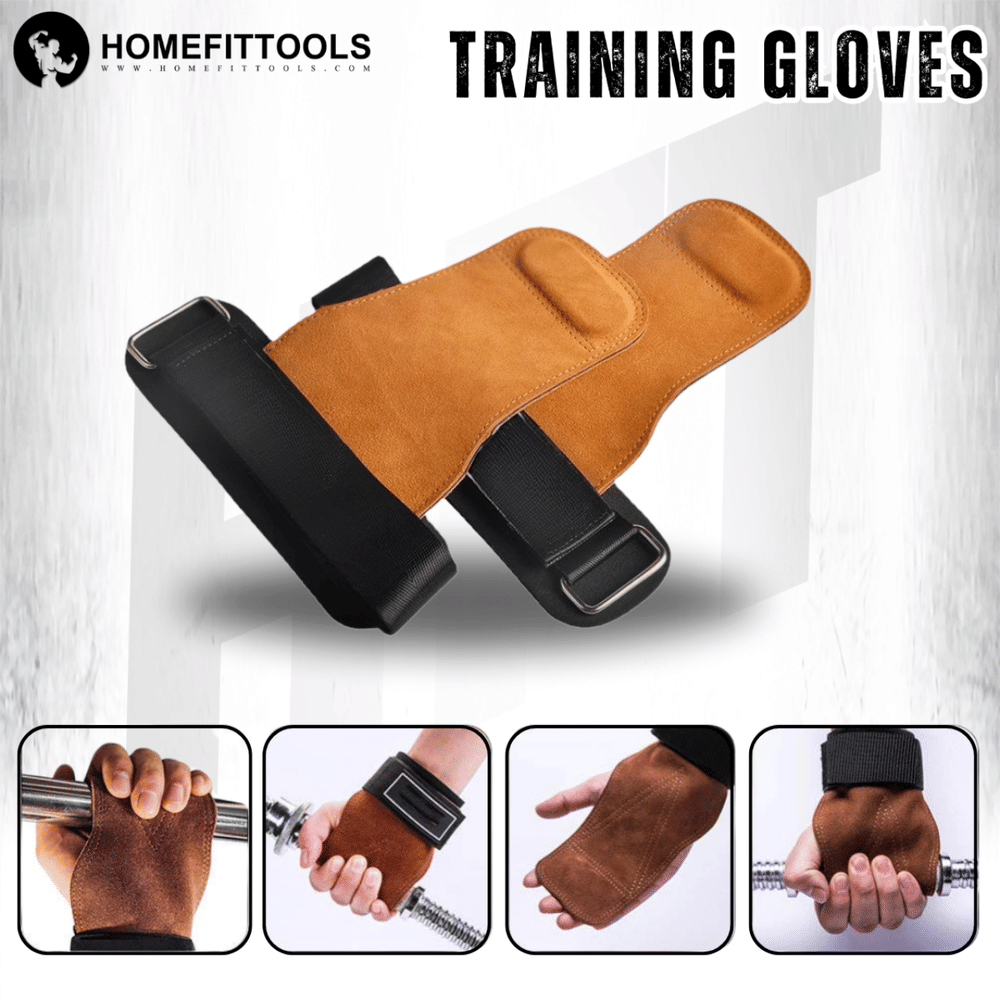 ถุงมือออกกำลังกาย รองฝ่ามือ HOMEFITTOOLS